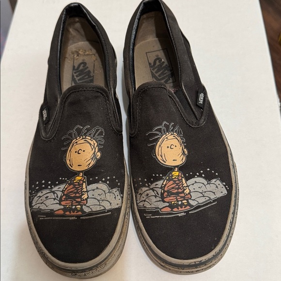 Vans Shoes - Vans X Peanuts Pig-Pen Slip On Sneaker Loafers with BOX